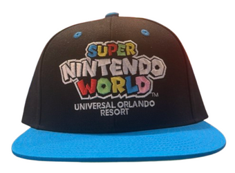 Universal Studios Super Nintendo World Resort Snapback Hat Baseball Cap New Tag