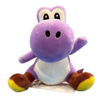 Universal Studios Super Nintendo World Purple Yoshi Shoulder Pal Plush New W Tag