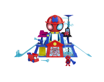 Disney Marvel Spidey Amazing Friends Rescue-Webs WebQuarters Playset Toy New Tag
