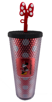 Disney Parks Starbucks Tumbler with Straw Walt Disney World Minnie New With Tag