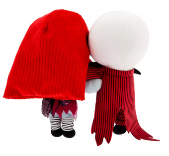 Disney Parks Jack Skellington and Sally Plush Love Valentine Day New With Tag