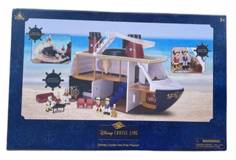 Disney Parks Disney Cruise Line Mickey Minnie Pluto Ship Playset New With Tag