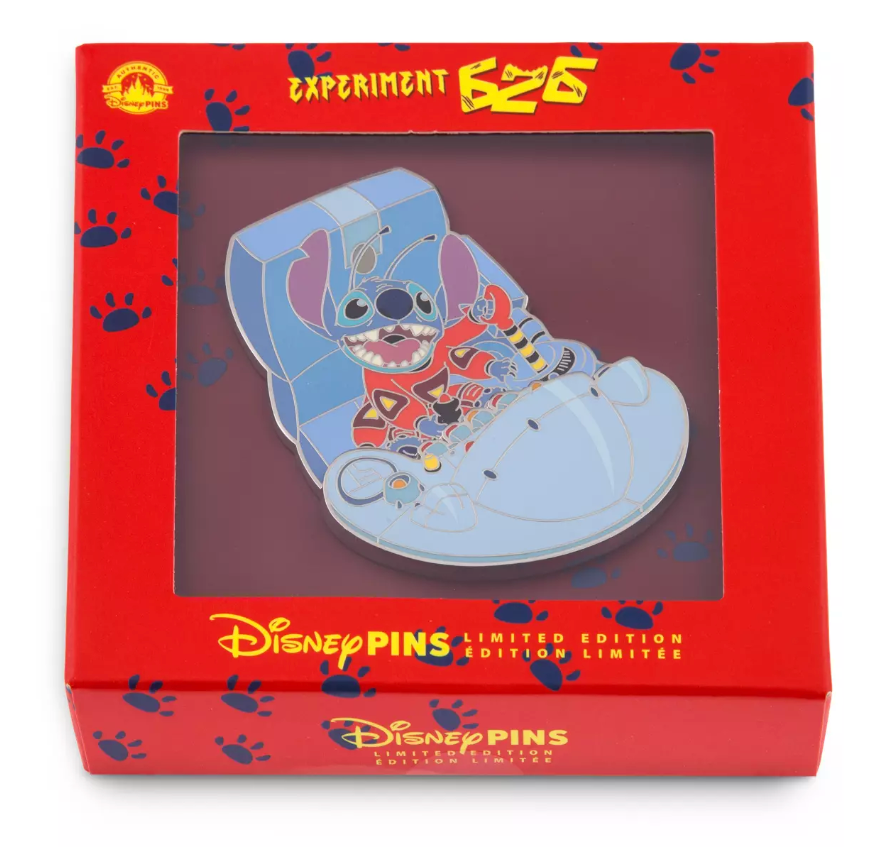Disney Stitch Jumbo Pin Lilo & Stitch Experiment 626 Limited