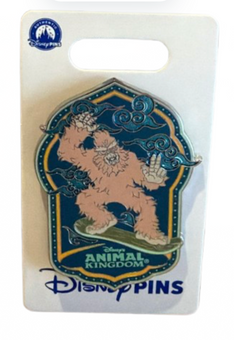 Disney Parks Animal Kingdom Expedition Everest Yeti Snowboarding Pin New W Card
