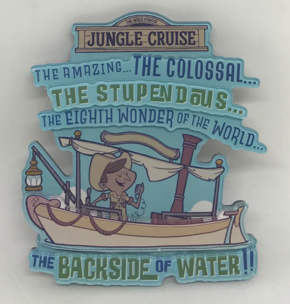 Disney Parks Jungle Cruise Magnet New