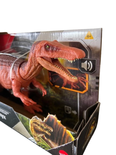 Jurassic World Rebirth Wild Roar Baryony Dinosaur Action Figure Sound 2025 New