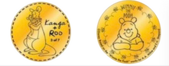 Disney's Spring World of Disney Winnie Kanga Roo Collectible Coin Medallion New
