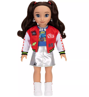 Disney ILY 4EVER 18" Toy Story Inspired Doll Brunette Hair/Blue Eyes New w Box