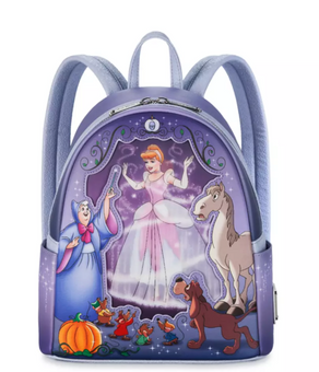 Disney Parks Cinderella Loungefly Mini Backpack – Disney100 New With Tag