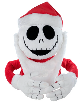 Disney Nightmare Before Christmas Jack Skellington Holiday Plush Tree Hugger NW