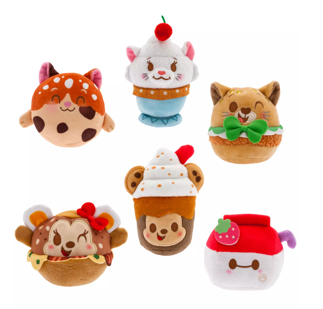 みすず、クリスチーヌ、フランソワ、ゆきみ、ちゃちゃまる、ミッチェル Disney Munchlings Mystery Micro Plush Classic Couplings New With