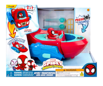 Disney Spidey and His Amazing Friends Land Sea Cruiser Toy Vehicle New With Tag