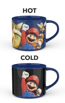 Zak Designs Color Change 15oz Modern Mug, The Super Mario Bros New With Tag