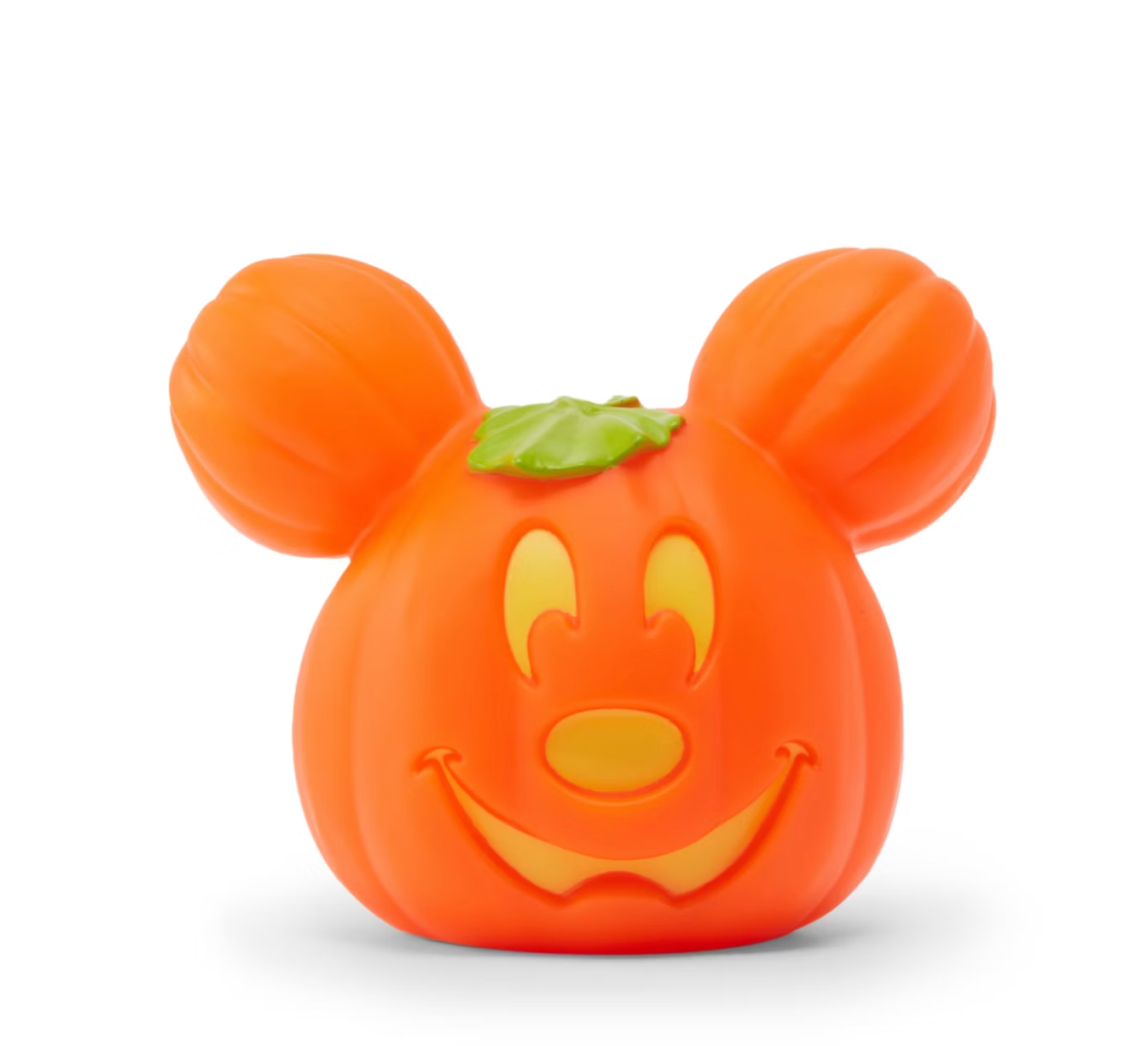 Disney Parks Mickey Mouse Small Light-Up Jack-o'-Lantern New With Tag