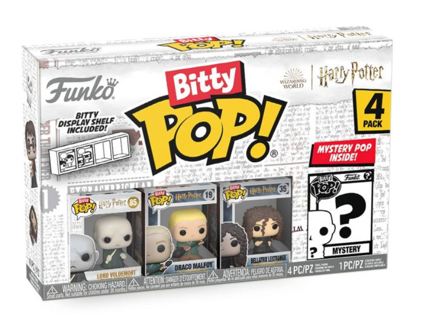 Funko Bitty POP! Harry Potter - Voldemort 4pk New with Box