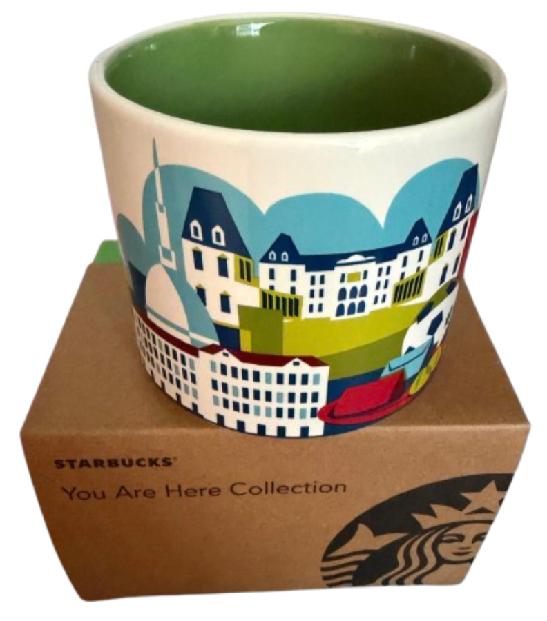 Starbucks You Are Here Torino Italy Ceramic Coffee Mug New with Box