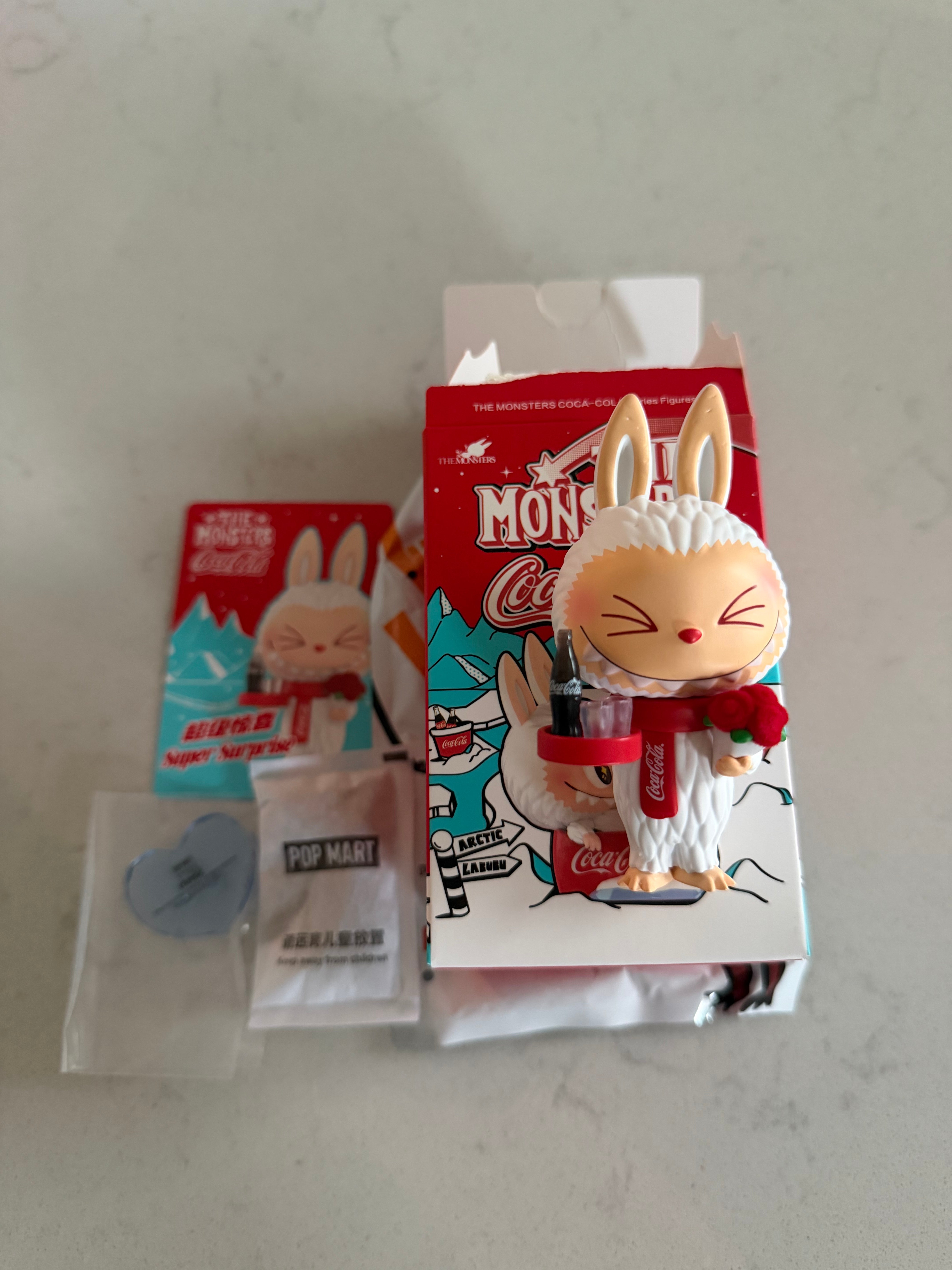 Pop Mart Labubu The Monsters Coca Cola Super Surprise Figure USA Selle ...