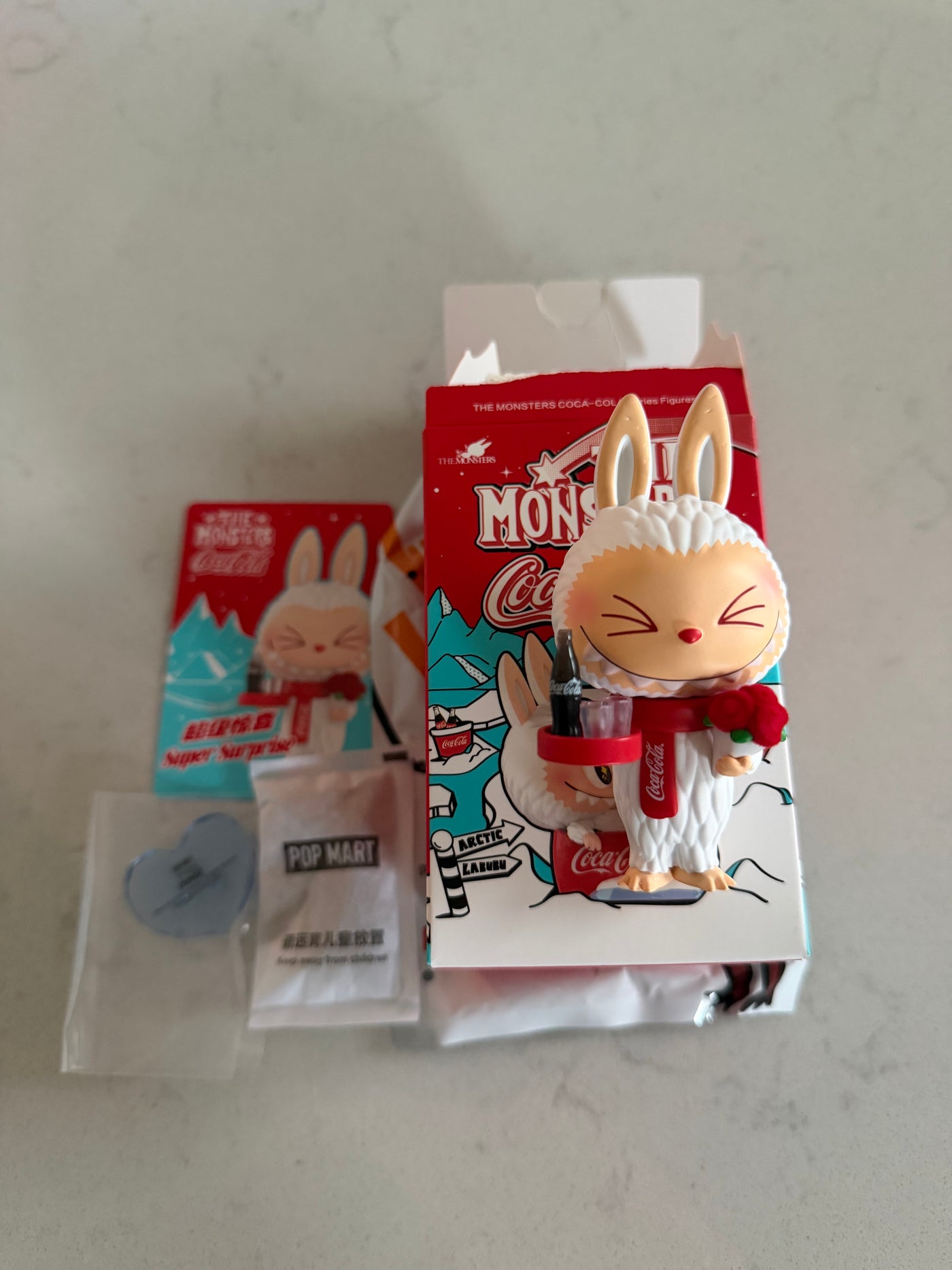 Pop Mart Labubu The Monsters Coca Cola Super Surprise Figure USA Seller New