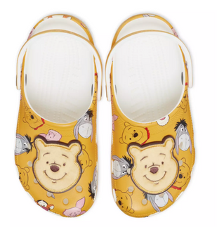 Disney Parks Winnie the Pooh Clogs for Adults by Crocs M9/W11 New With Tag