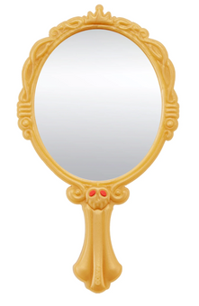 Wet N Wild Disney Villains Gold and Black Hand Mirror New With Tag