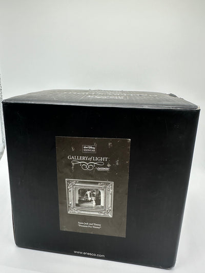 Disney Gallery of Light Olszewski Santa Jack and Timmy Like New Works W Box COA