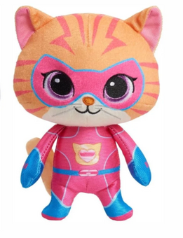 SuperKitties By DIsney Junior 7 inch Plush Toys - Ginny Stuffed New with Tag