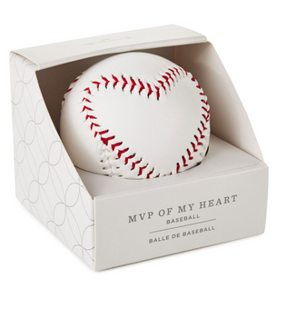 Hallmark Valentine MVP of My Heart Baseball New with Box