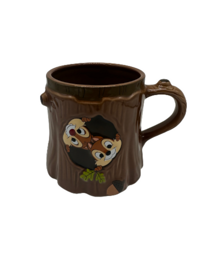 Disney Fort Wilderness Resort & Campground Chip n' Dale Large Coffee Mug New