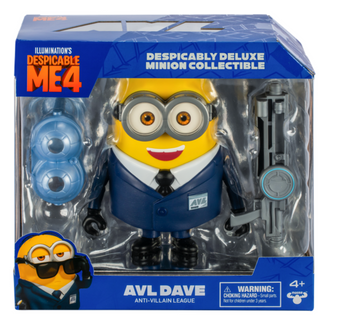Universal Studios Despicable Me 4 Minions AVL Dave Collectible Figure New Box