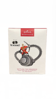 Hallmark 2024 Keepsake The Incredibles 20th Battling the Omnidroid Ornament New