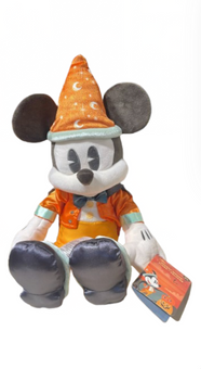 Disney Parks Halloween Mickey with Wizard Costume Plush New with Tag