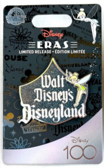Disney Parks 100 Platinum Celebration Eras Series Disneyland Pin New w Card