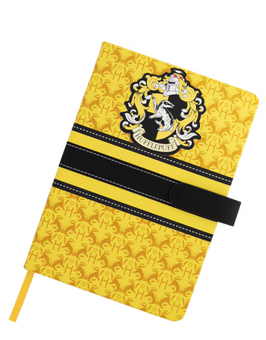 Universal Studios Harry Potter Hufflepuff Crest Journal New With Tag