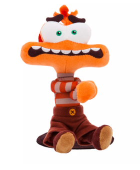 Disney Parks Anxiety Magnetic Shoulder Plush Inside Out 2 Mini 6'' New With Tag