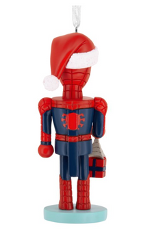 Hallmark Disney Marvel Spiderman Nutcracker Christmas Tree Ornament New