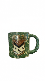 Universal Studios Harry Potter Dark Arts House of Black Crest Coffee Mug New