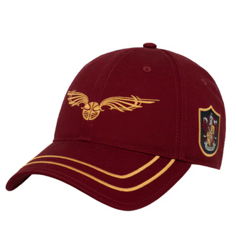 Universal Studios Harry Potter Gryffindor Quidditch Baseball Cap Hat New With Tag