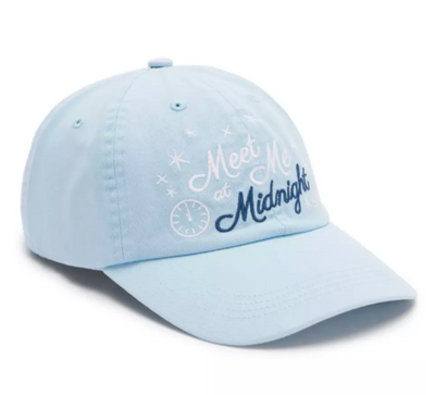 Disney Parks Meet Me at Midnight Cinderella Baseball Cap Hat Adults New With Tag