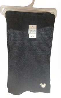 Disney Parks Mickey Icon Knit Scarf One Size New with Tag