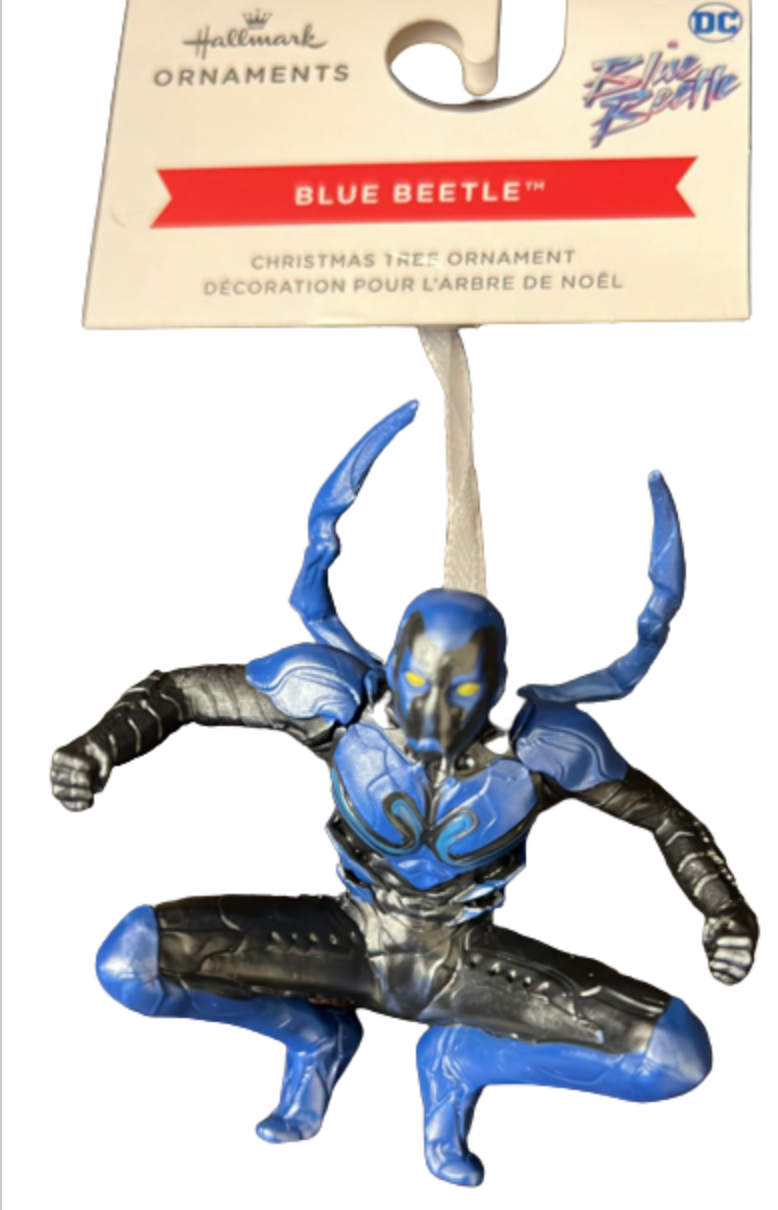 Hallmark DC Comics Blue Beetle Christmas Ornament New with Tag