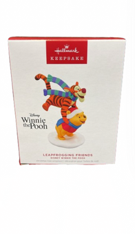 Hallmark 2024 Keepsake Winnie the Pooh Leapfrogging Friends Christmas Ornament N