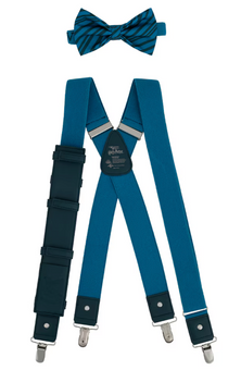 Universal Studios Harry Potter Ravenclaw Crest Suspender & Bowtie Set New W Tag