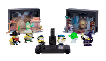 Illumination's Minions & Monsters Figure 6pc Backlot Studio Set Toy New With Tag