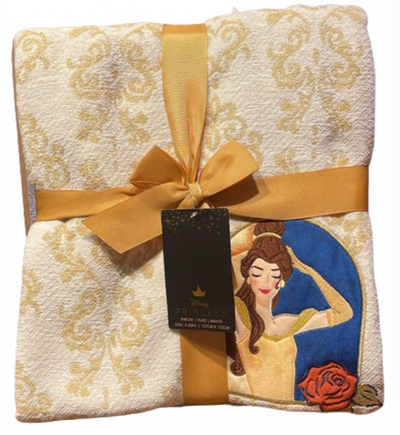 Disney Parks Princess Belle Throw Blanket New With Tag