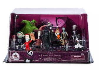 Disney Parks The Nightmare Before Christmas Deluxe Figure Set New With Box