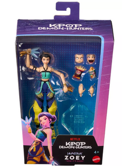 KPop Demon Hunters HUNTR/X Zoey 5.6" Action Figure & Accessories New With Box