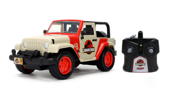 Jada Jurassic World RC 1992 Jeep Wrangler Turbo Function, Precision Controls NEW