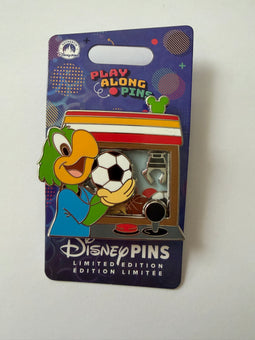 Disney Parks 2026 Play Along Pins The Three Caballeros Jose Carioca Pin New Card