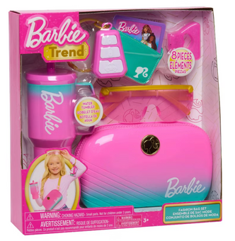 Barbie Trend Fashion Bag Set Toy New with Box