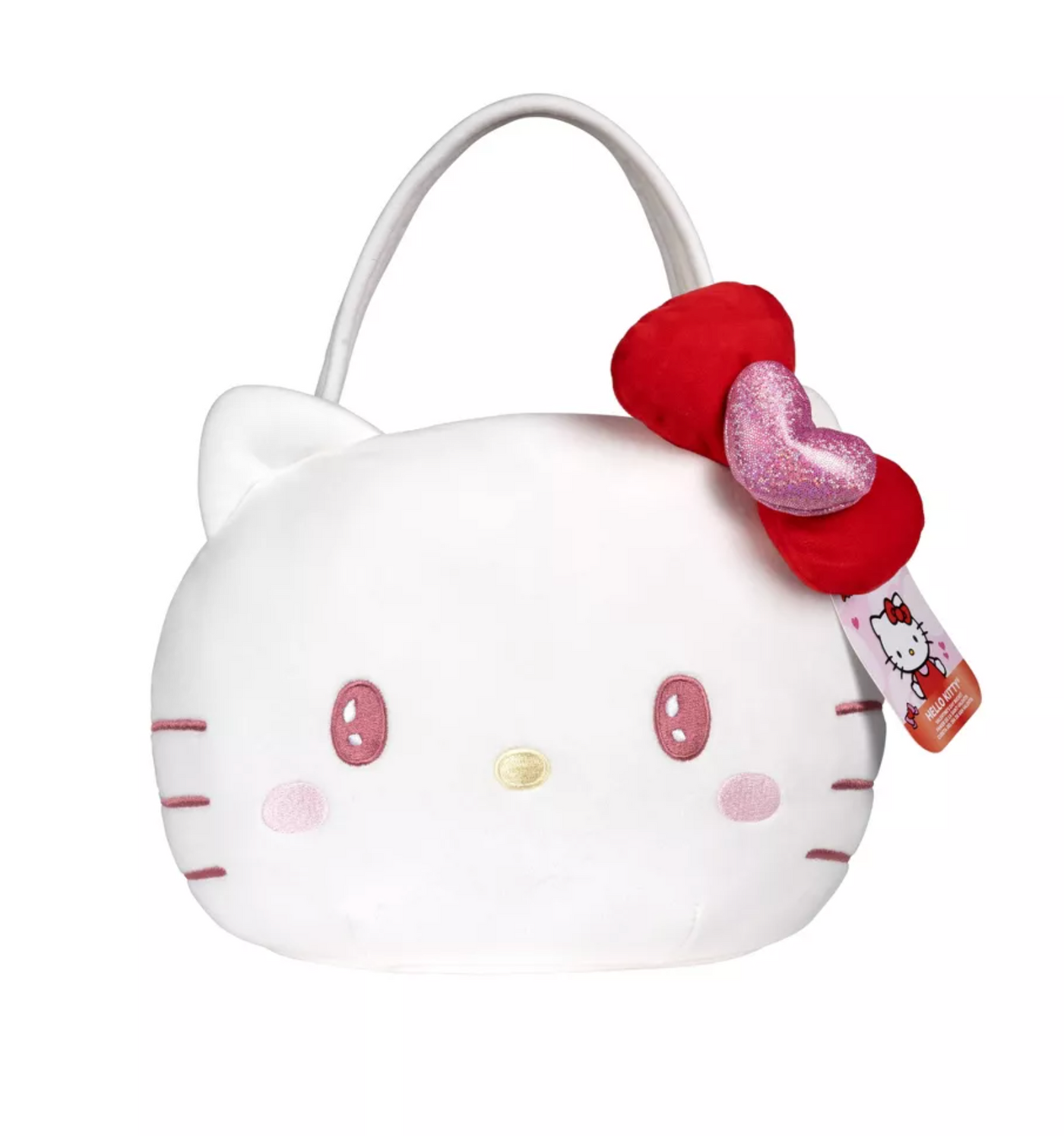 Hello Kitty Valentine's Day Pail Plush New with Tag